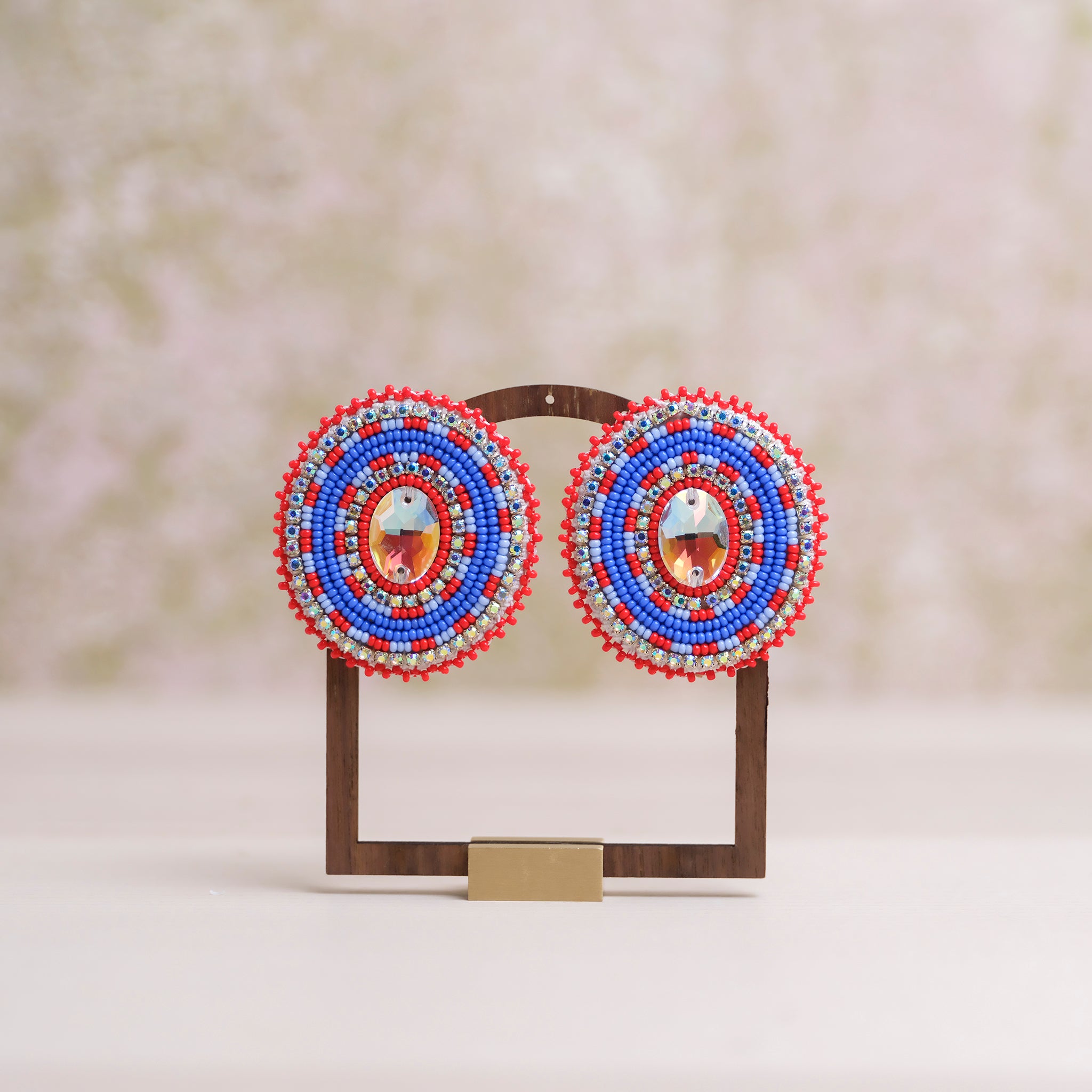 Nixa Charley | Beaded Earrings | Lg