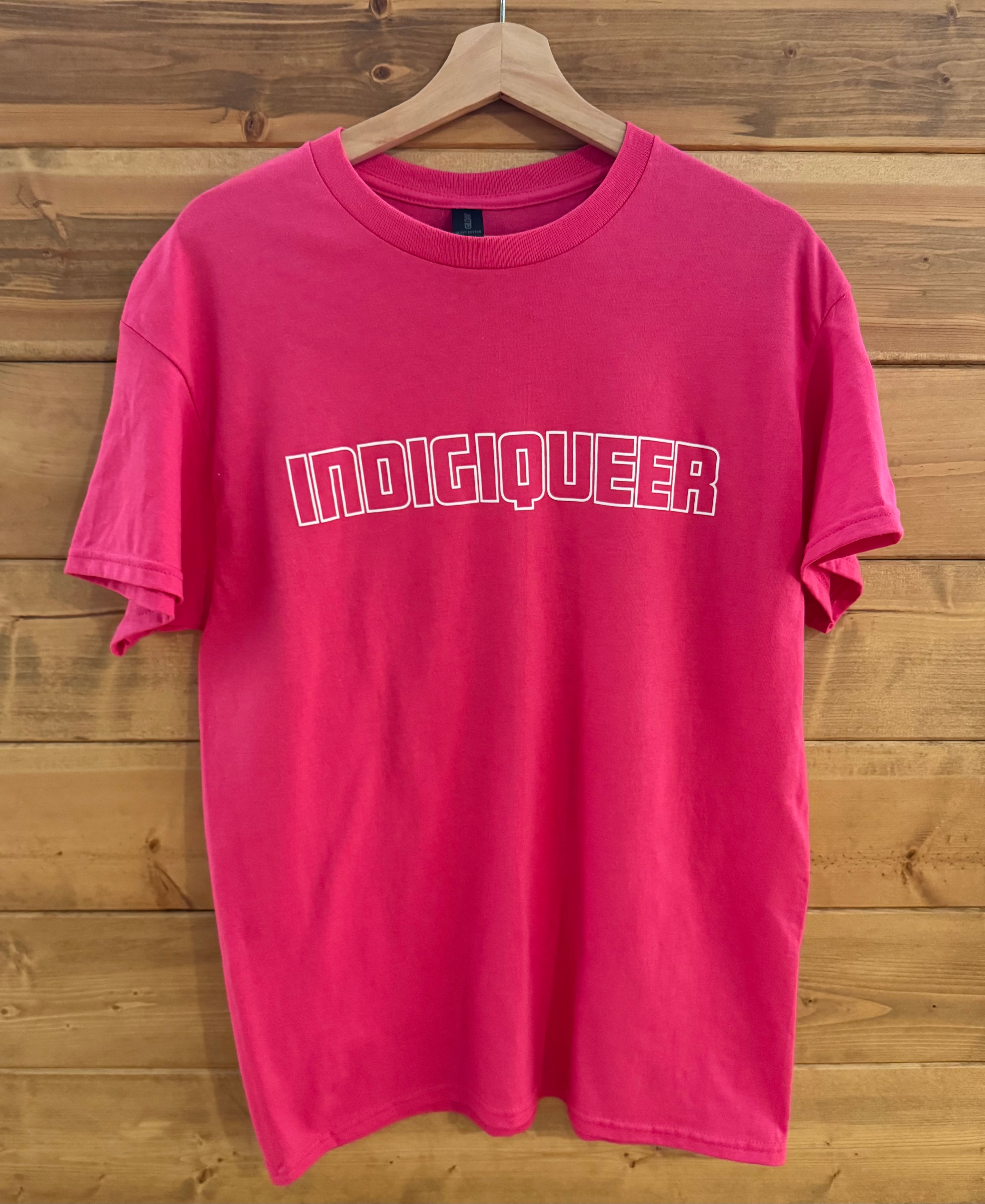 TL | Tees | Indigiqueer Pink