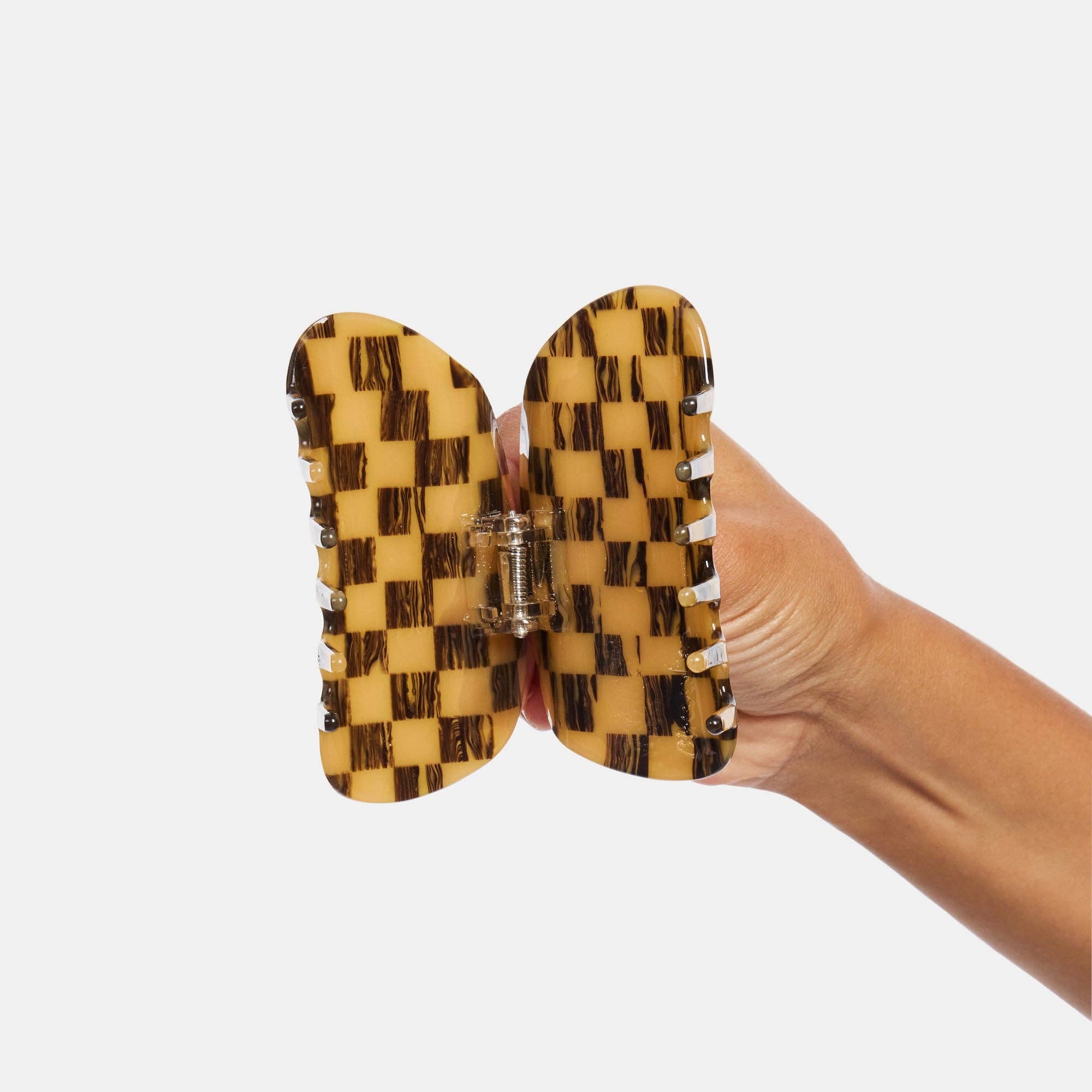 Checker Claw in Mocha by CHUNKS