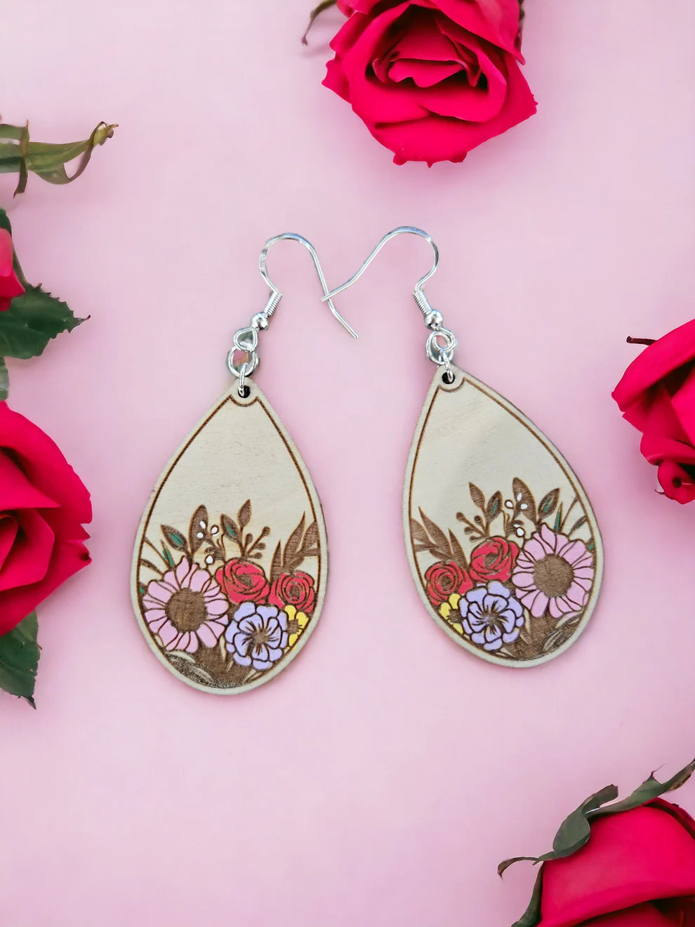 FLORAL BOUQUET | Dangle Earrings by Sadie J & Co