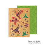 Hardcover Journals w/ Contemporary Indigenous Design: Grizzly by Made by Humans