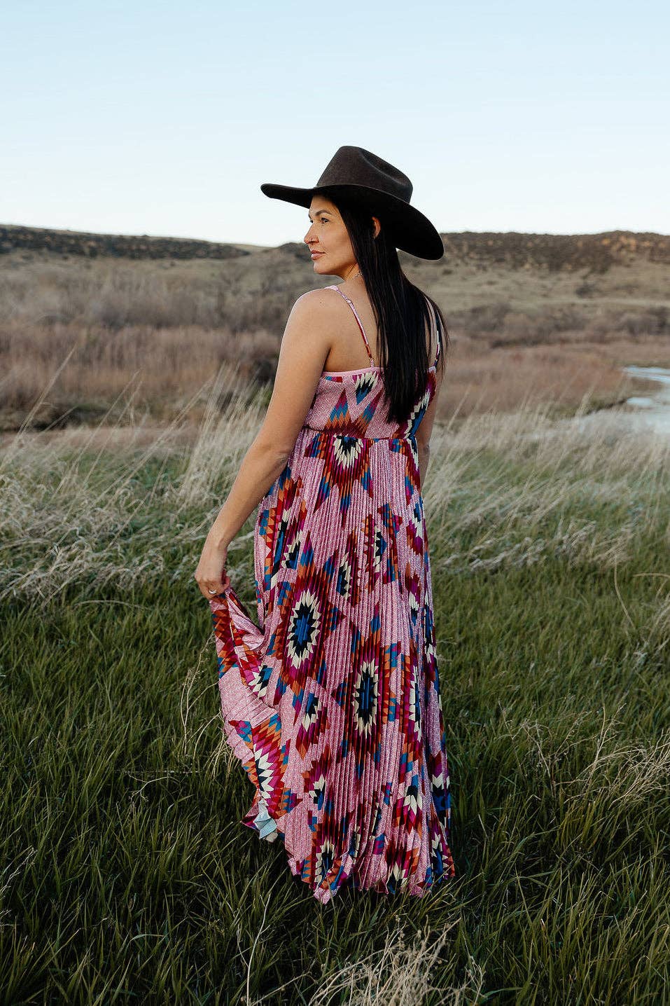 Maxi Star Quilt Dress by Bethany Yellowtail