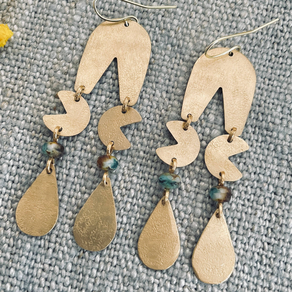 Seahorse Earrings by Gulushu