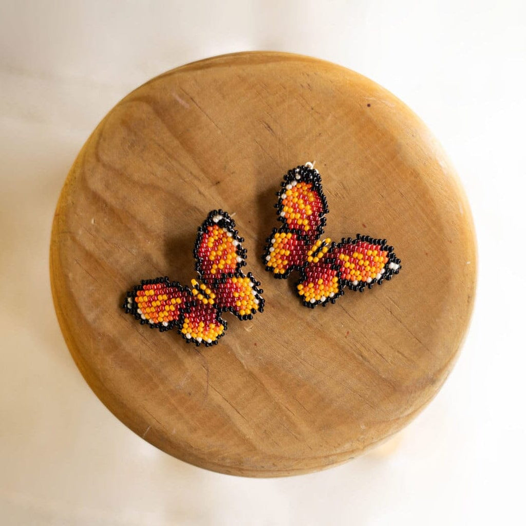 Little Tiger Butterfly Earrings by Mother Sierra