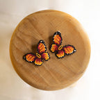 Little Tiger Butterfly Earrings by Mother Sierra