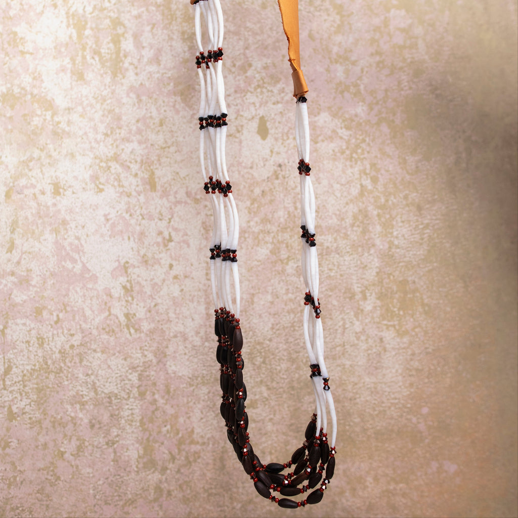 JM | Necklace | Dentalium/Seed