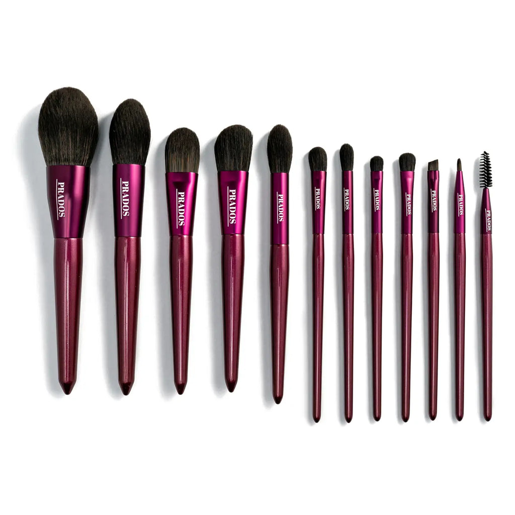 Prados | Purple Rain Brush Set w/ case