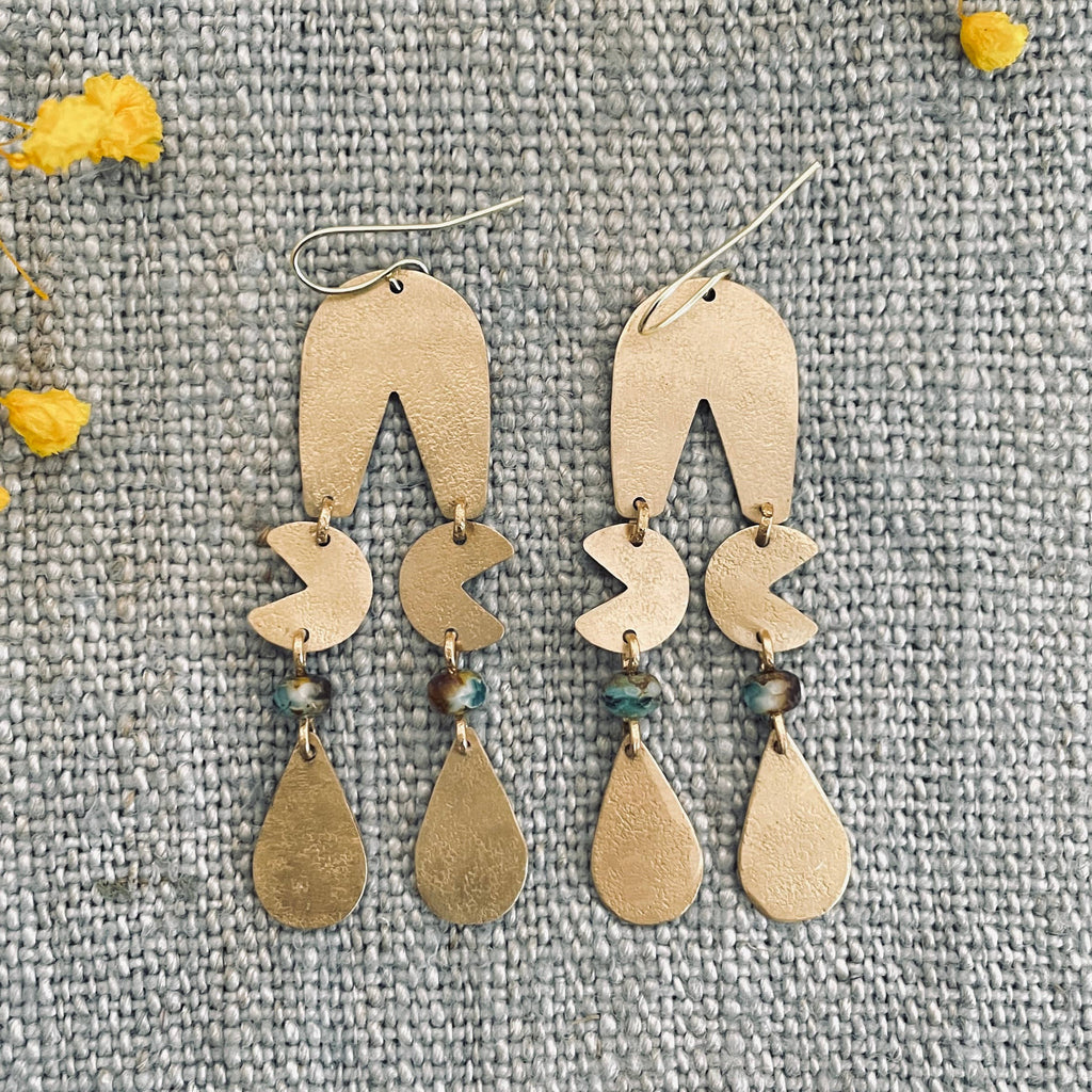 Seahorse Earrings by Gulushu