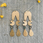 Seahorse Earrings by Gulushu
