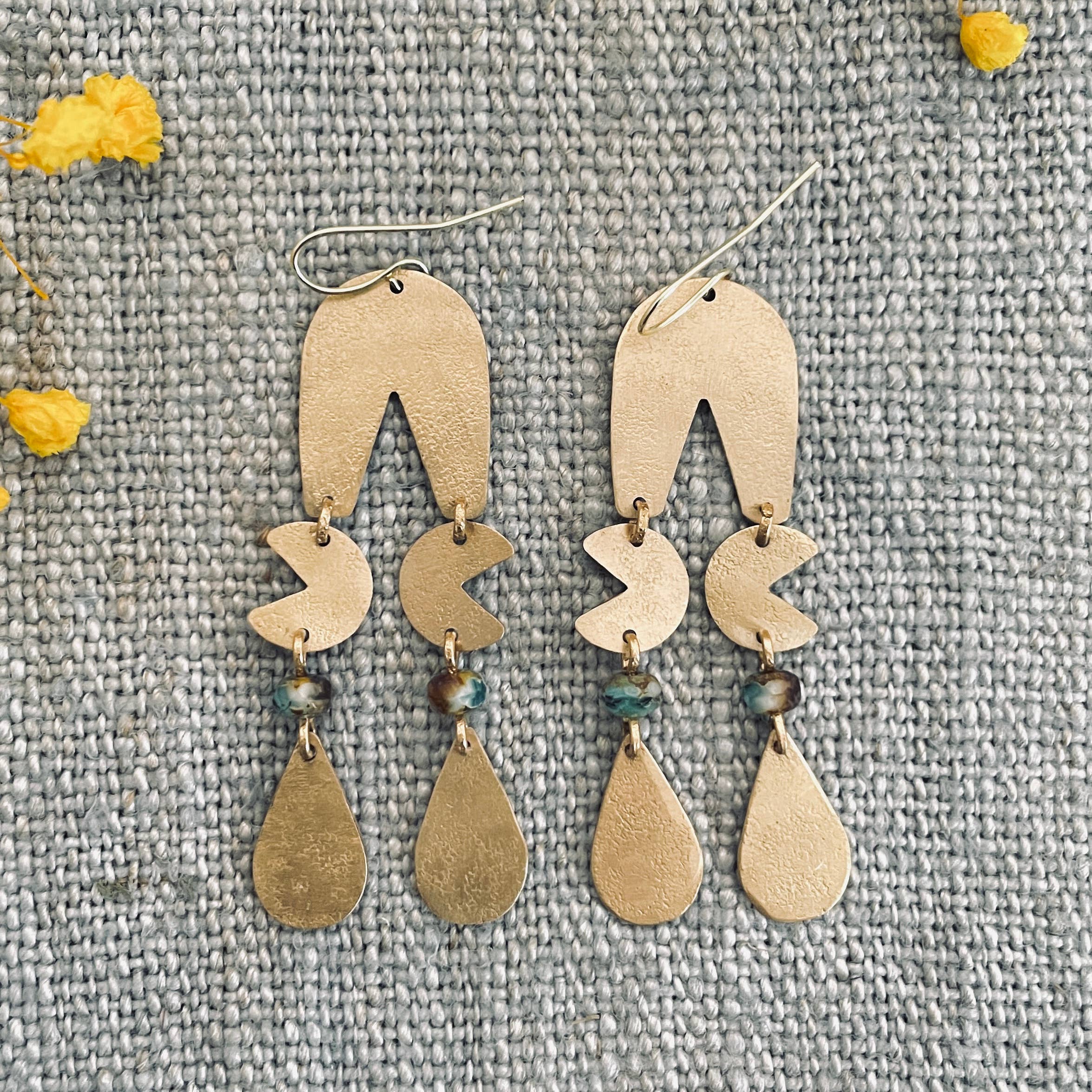 Seahorse Earrings by Gulushu