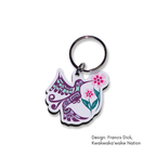 Key-chains with Contemporary Indigenous Design: Frog by Made by Humans