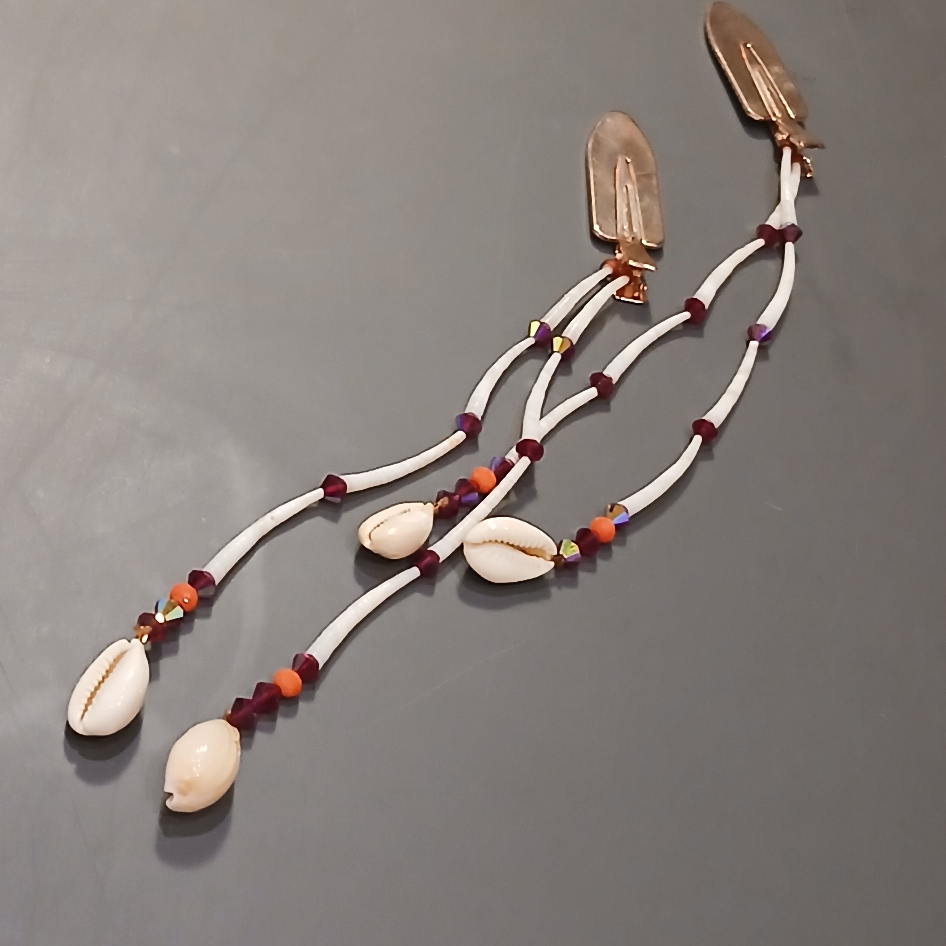 KMM | Clips| Small red & gold