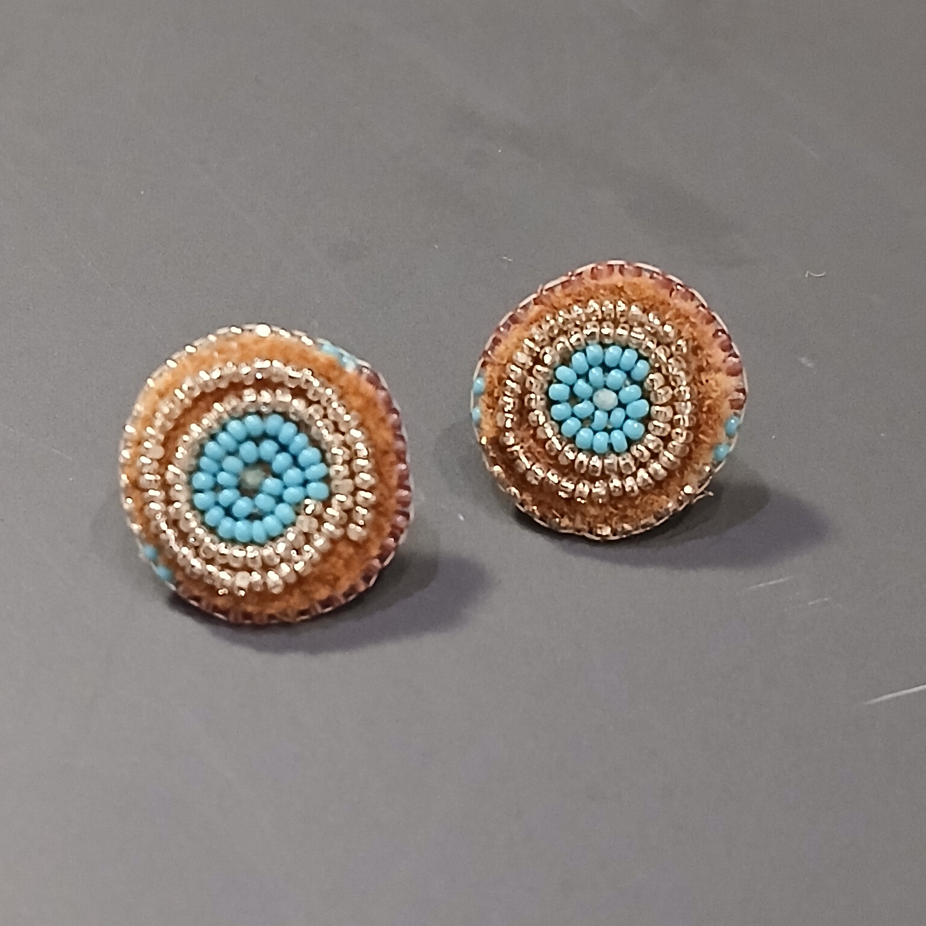 KMM | Earrings| Beaded posts