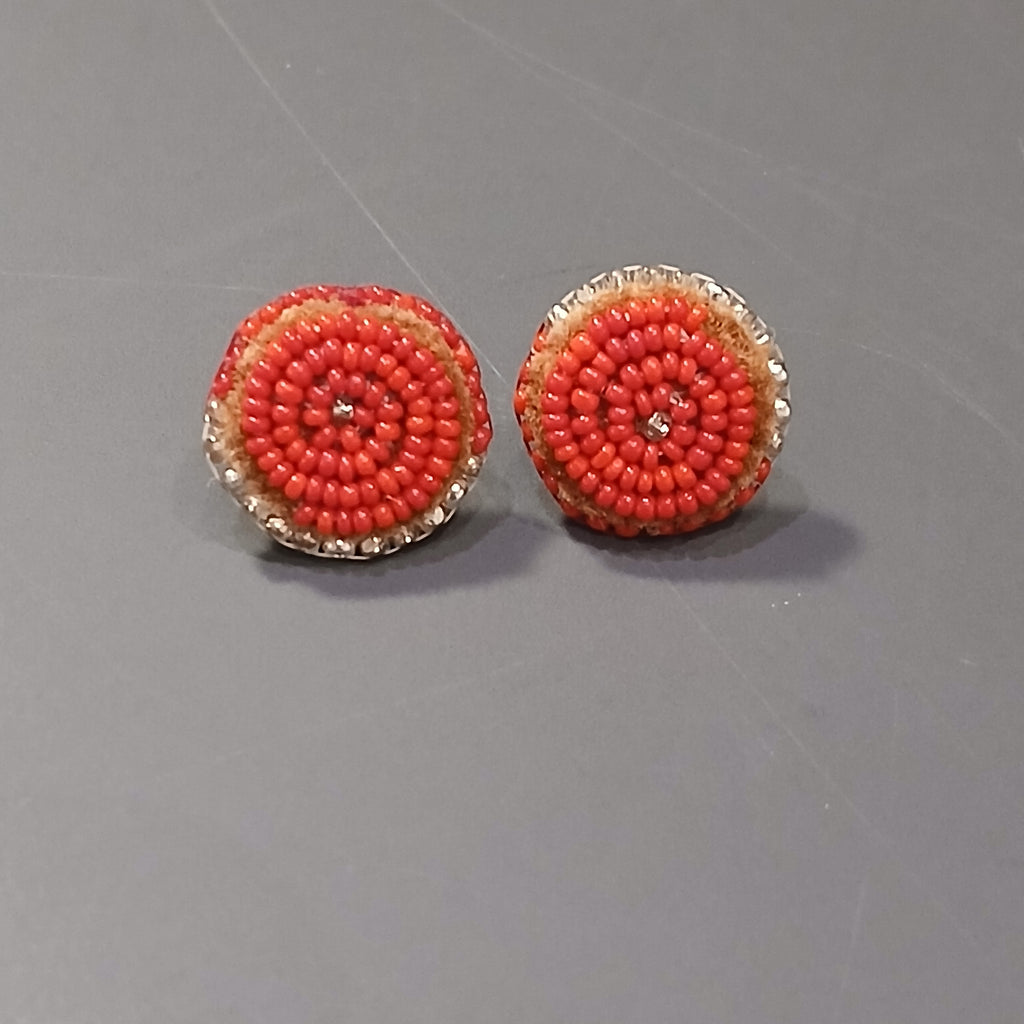 KMM | Earrings| Beaded posts