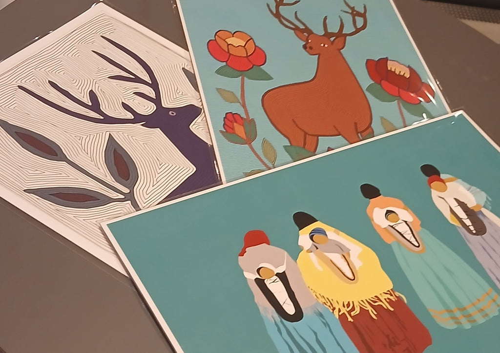 DE | Art Prints | Large, 11" x 17"