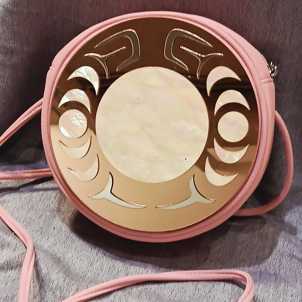 CCW | Purse | Pink Moon Phases