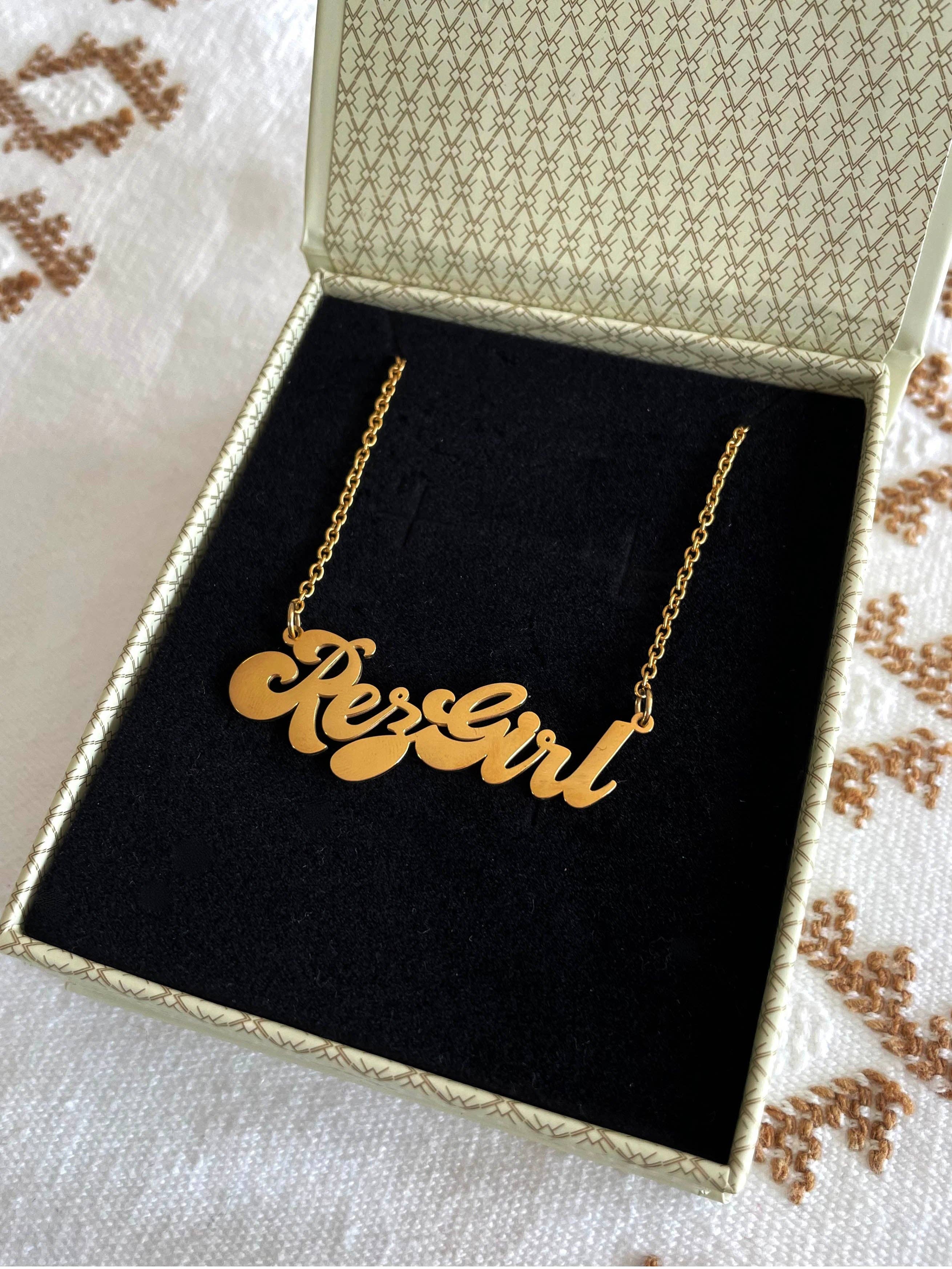 "Rez Girl" Necklace by Bethany Yellowtail