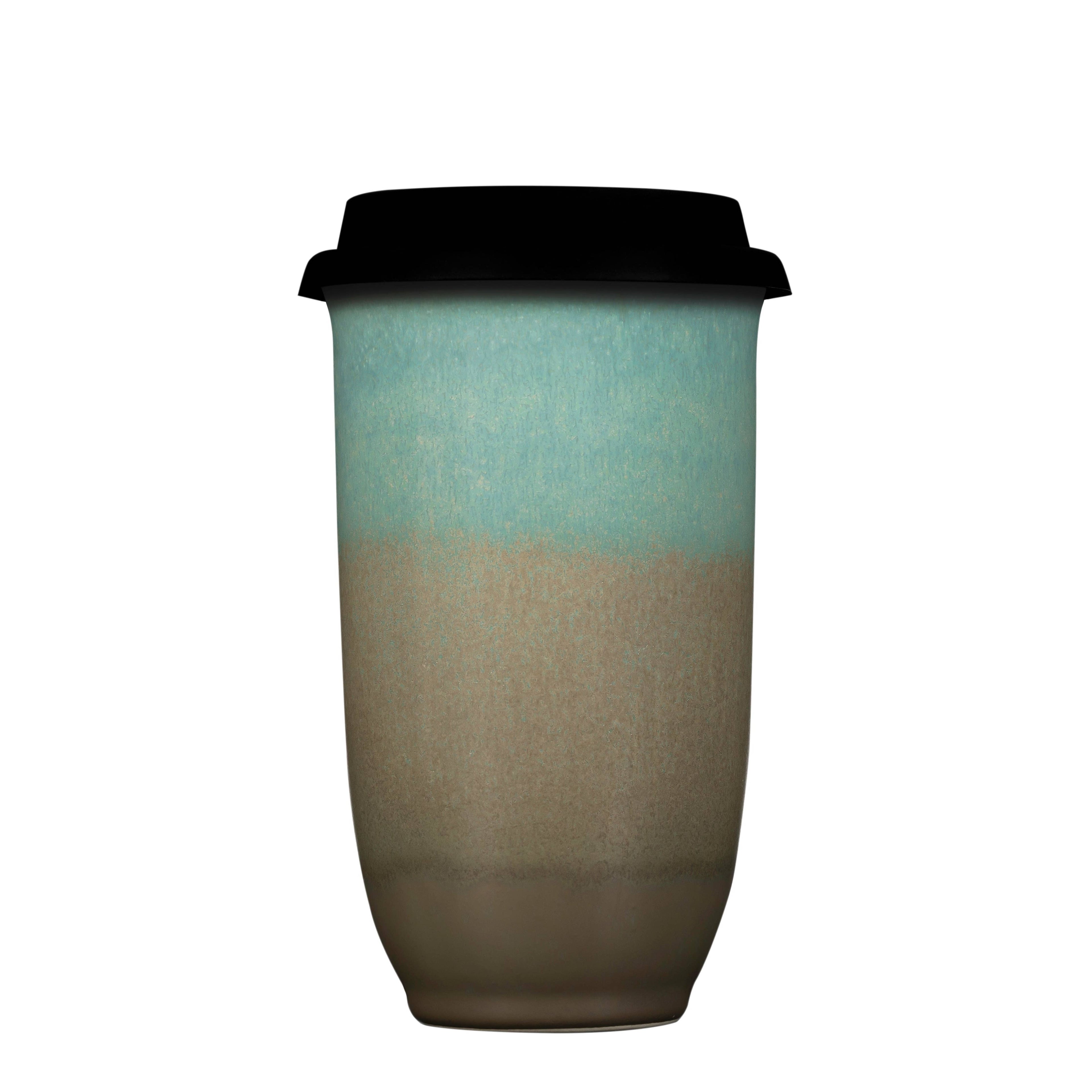 Aurora Ceramic Travel Cup 16oz | Reusable Coffee Tumbler by Nova Ceramics Travel Mugs