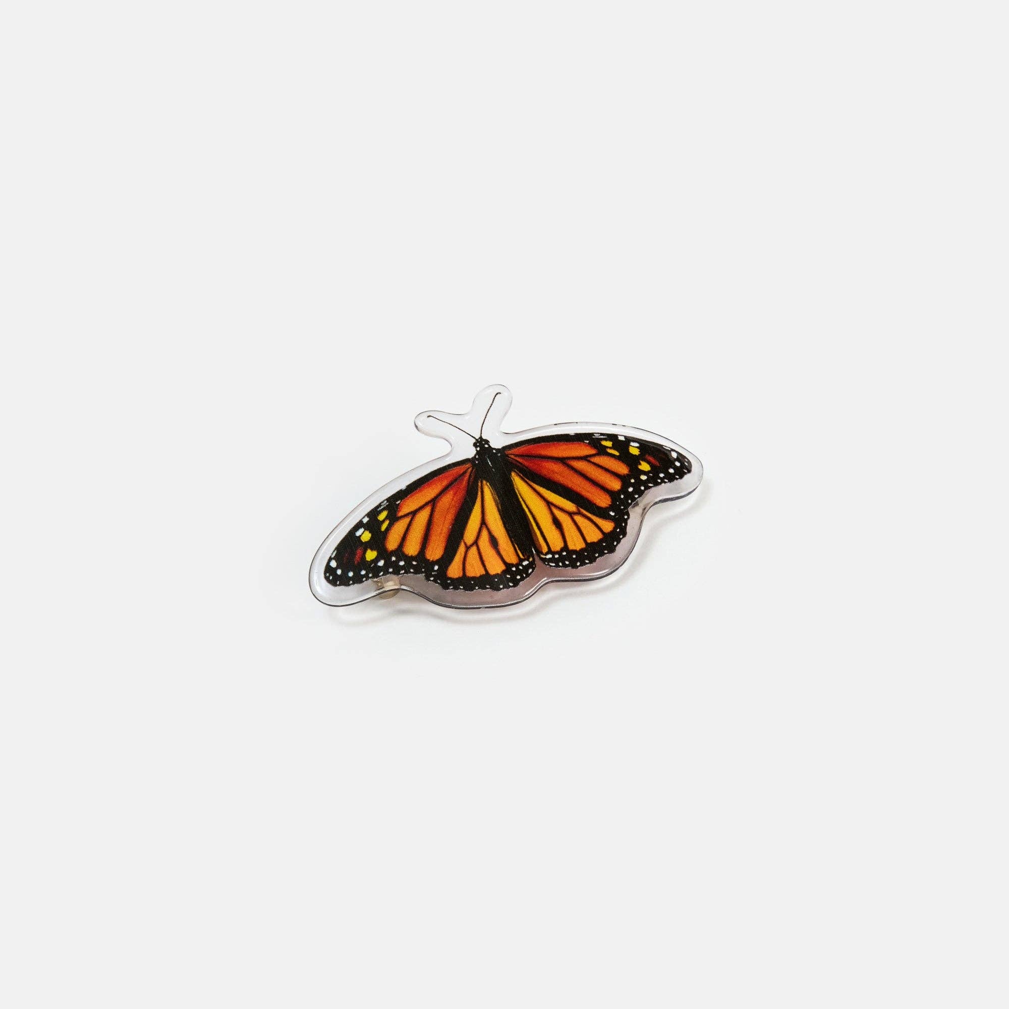 Barrette in Monarch Butterfly by CHUNKS