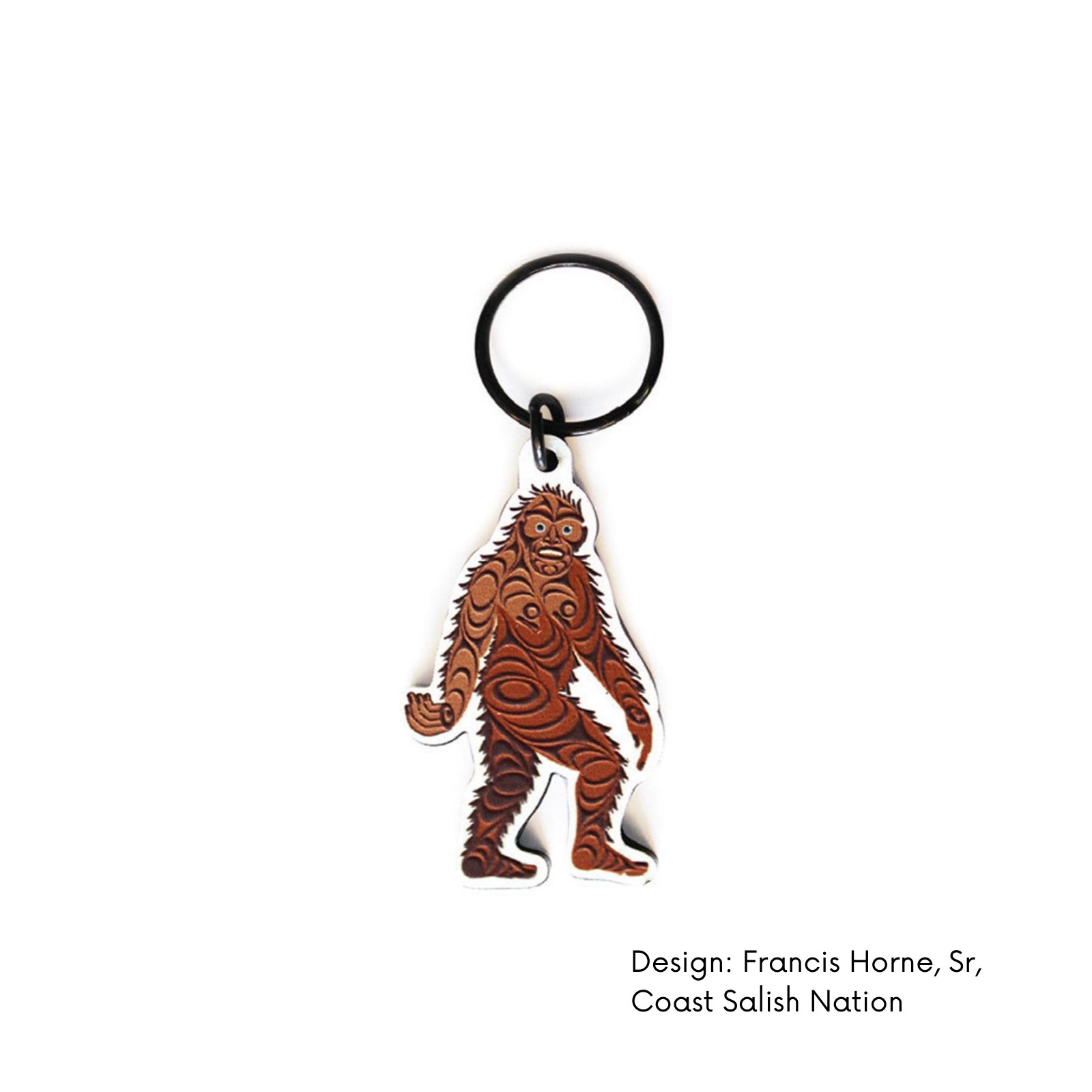 Key-chains with Contemporary Indigenous Design: Frog by Made by Humans