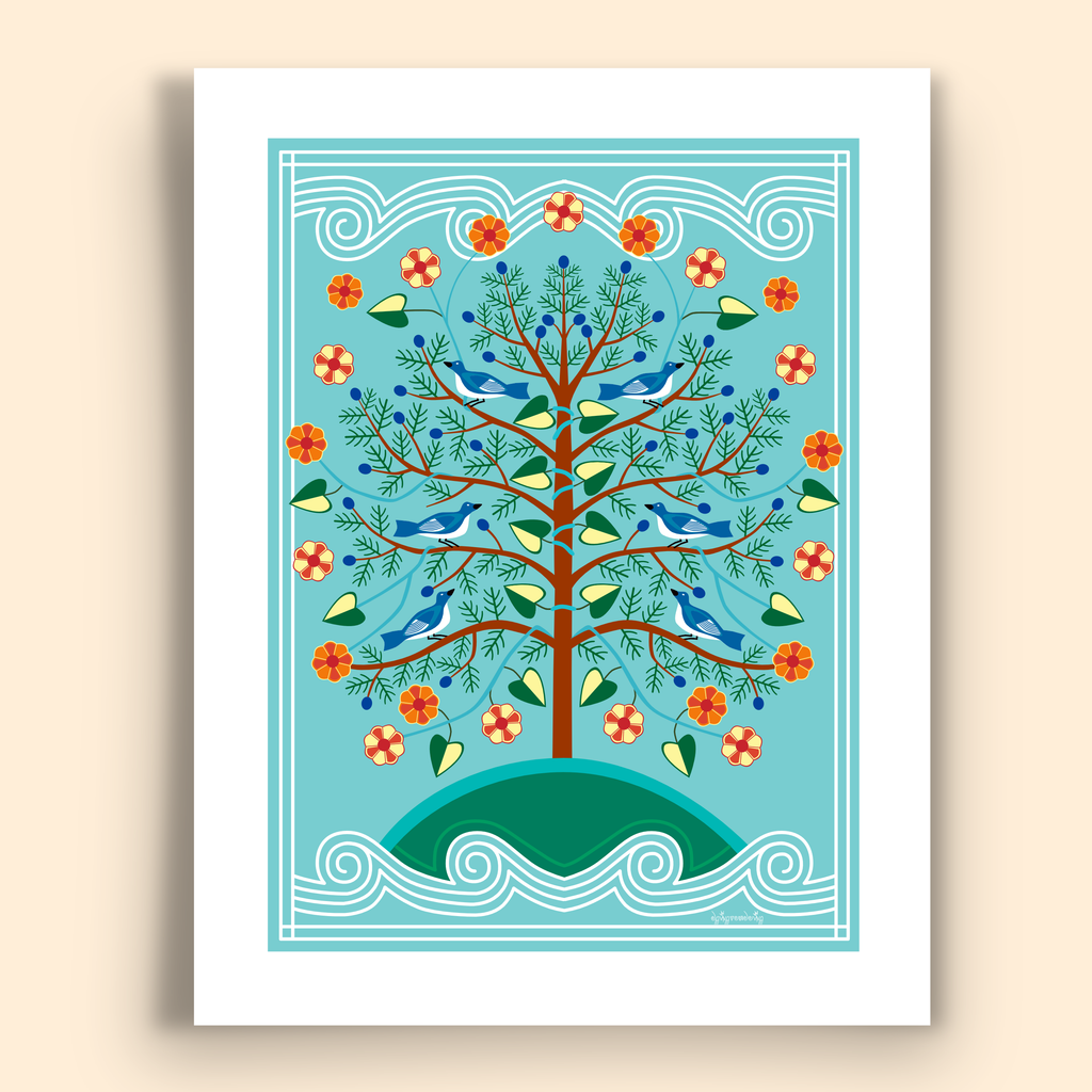 Greeting Note Cards by Fourth World Design