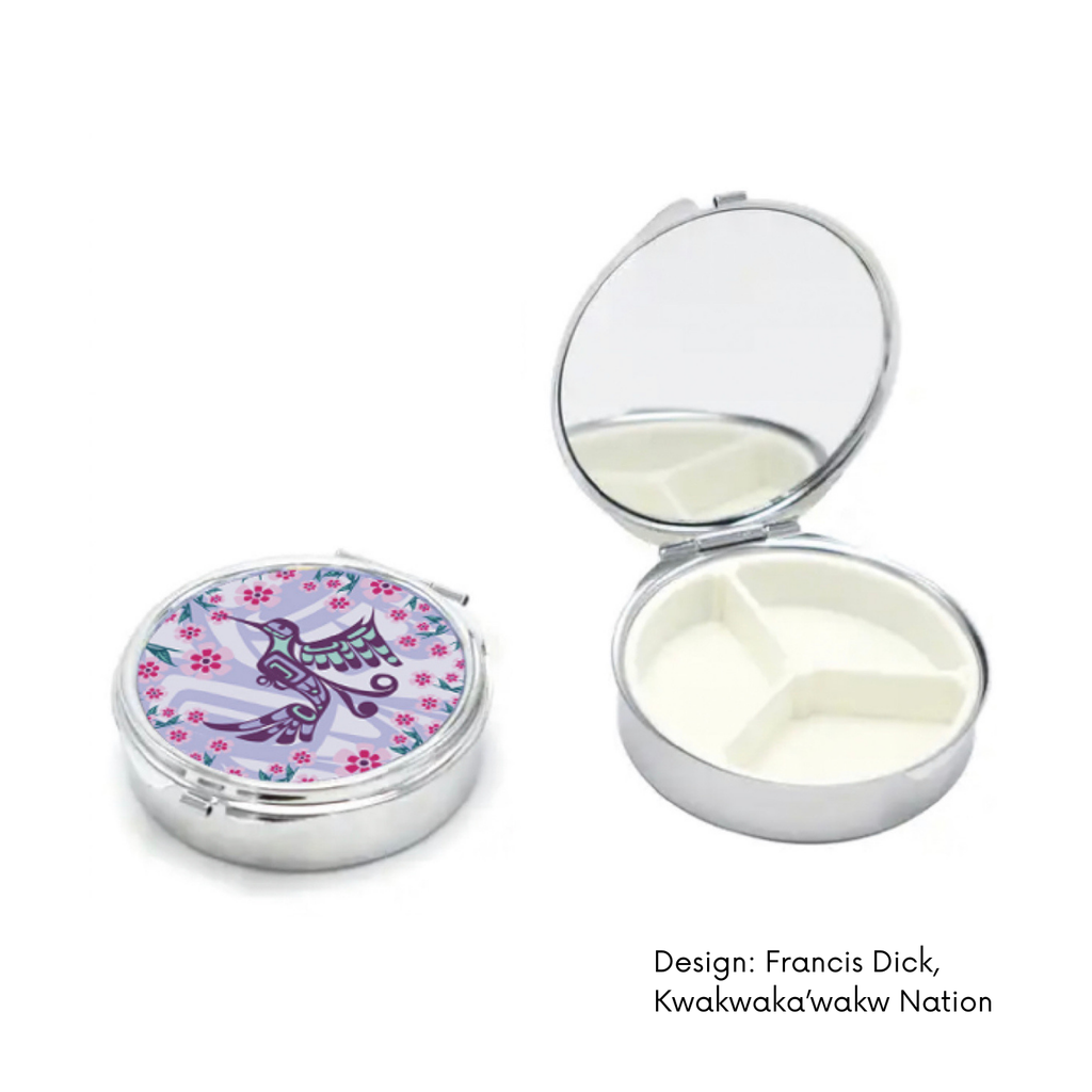 Pill Boxes with Contemporary Indigenous Design