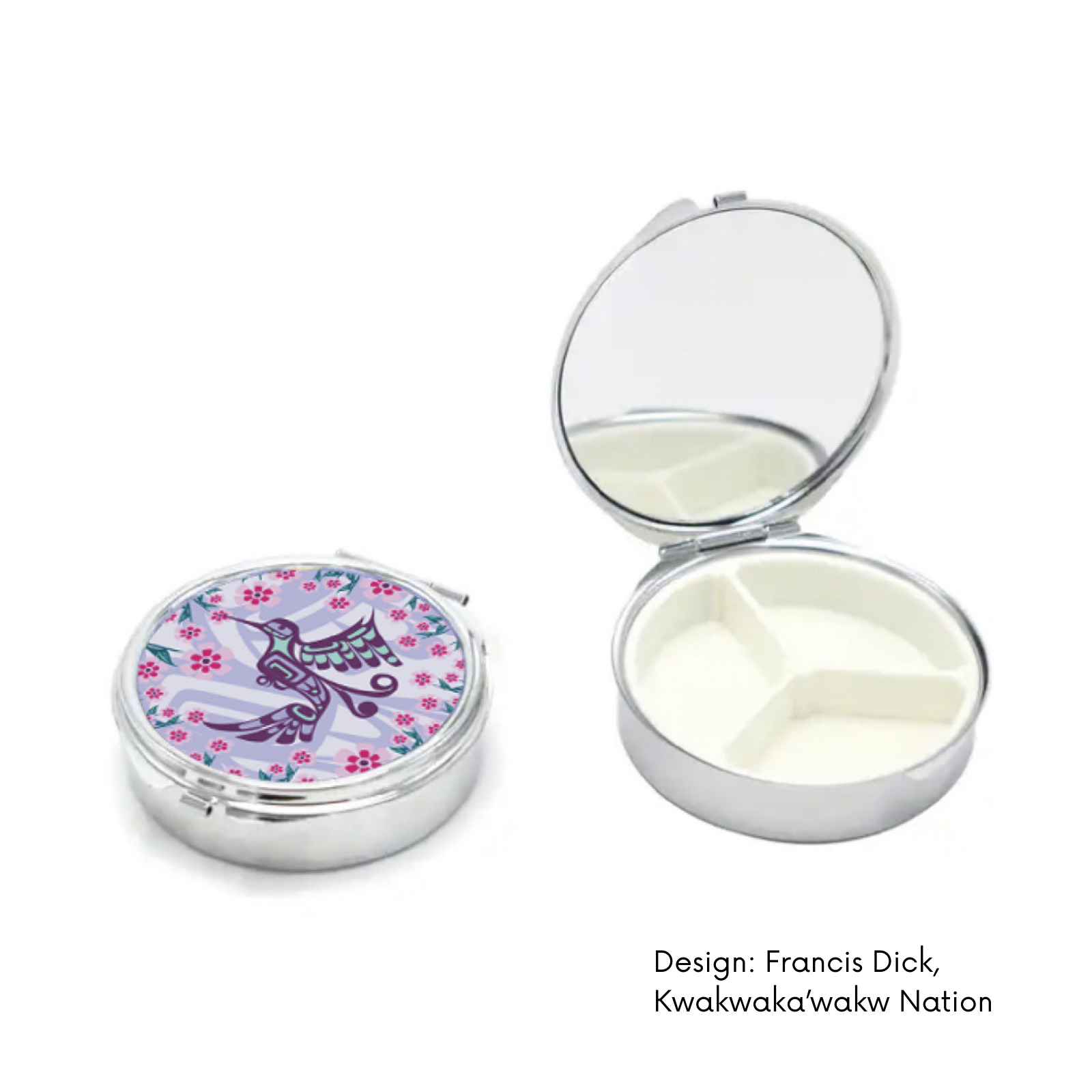 Pill Boxes with Contemporary Indigenous Design