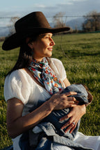 Floral Bloom Silk Scarf by Bethany Yellowtail