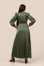 Elk Ivory Maxi Wrap Dress by B.Yellowtail