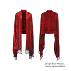Shawl w/ Contemporary Indigenous Design: Empowerment by Made by Humans