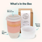 Afterglow Ceramic Travel Cup by Nova Ceramics Travel Mugs