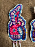 LHW | Beaded Earrings | Hummingbirds