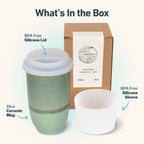 Emerald Ceramic Travel Mug by Nova Ceramics Travel Mugs