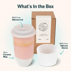 Afterglow Ceramic Travel Cup by Nova Ceramics Travel Mugs