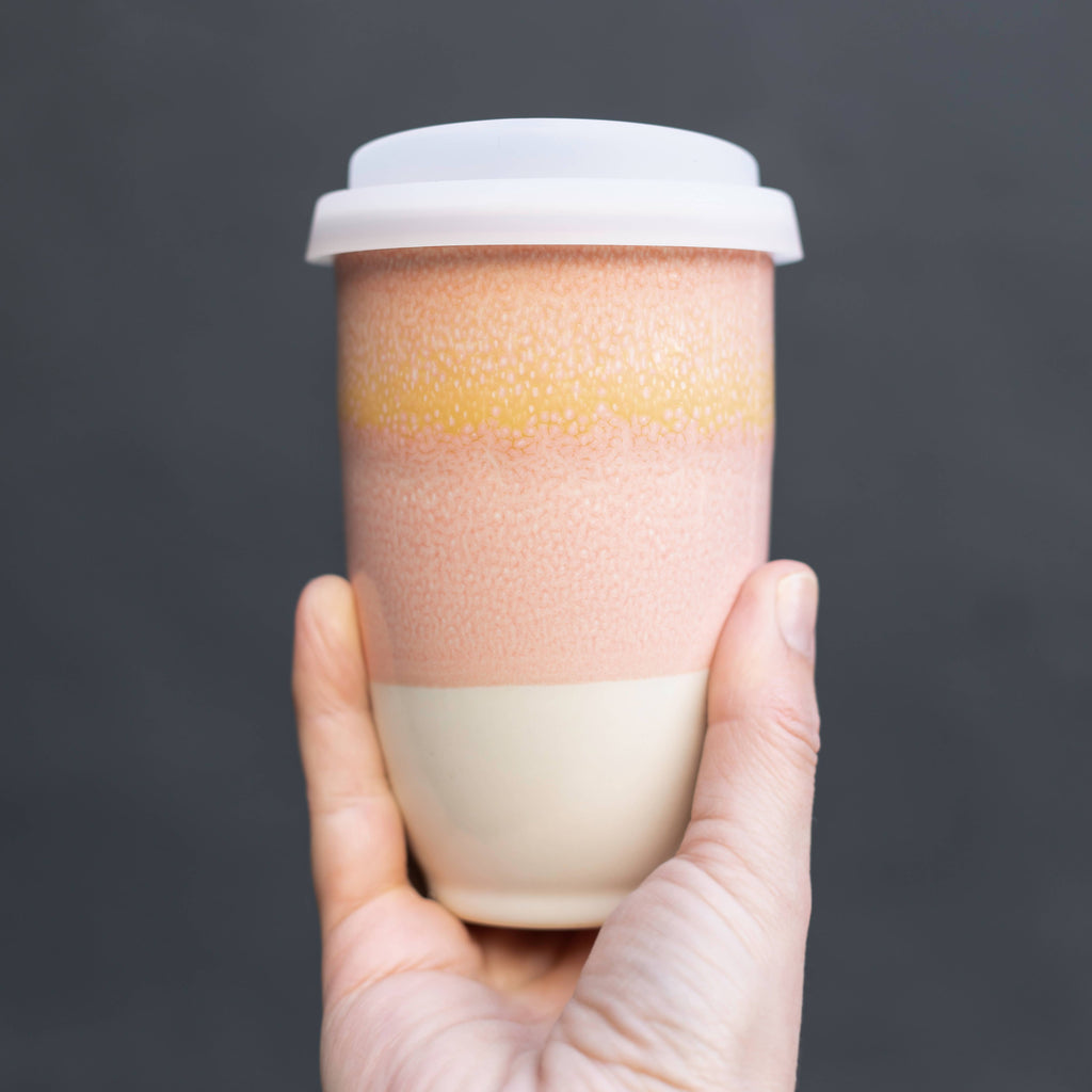 Afterglow Ceramic Travel Cup by Nova Ceramics Travel Mugs