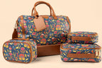 Mountain Crow Floral Weekender Travel Bag by B.Yellowtail