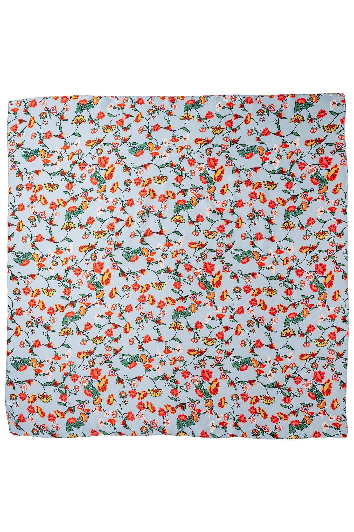 Floral Bloom Silk Scarf by Bethany Yellowtail
