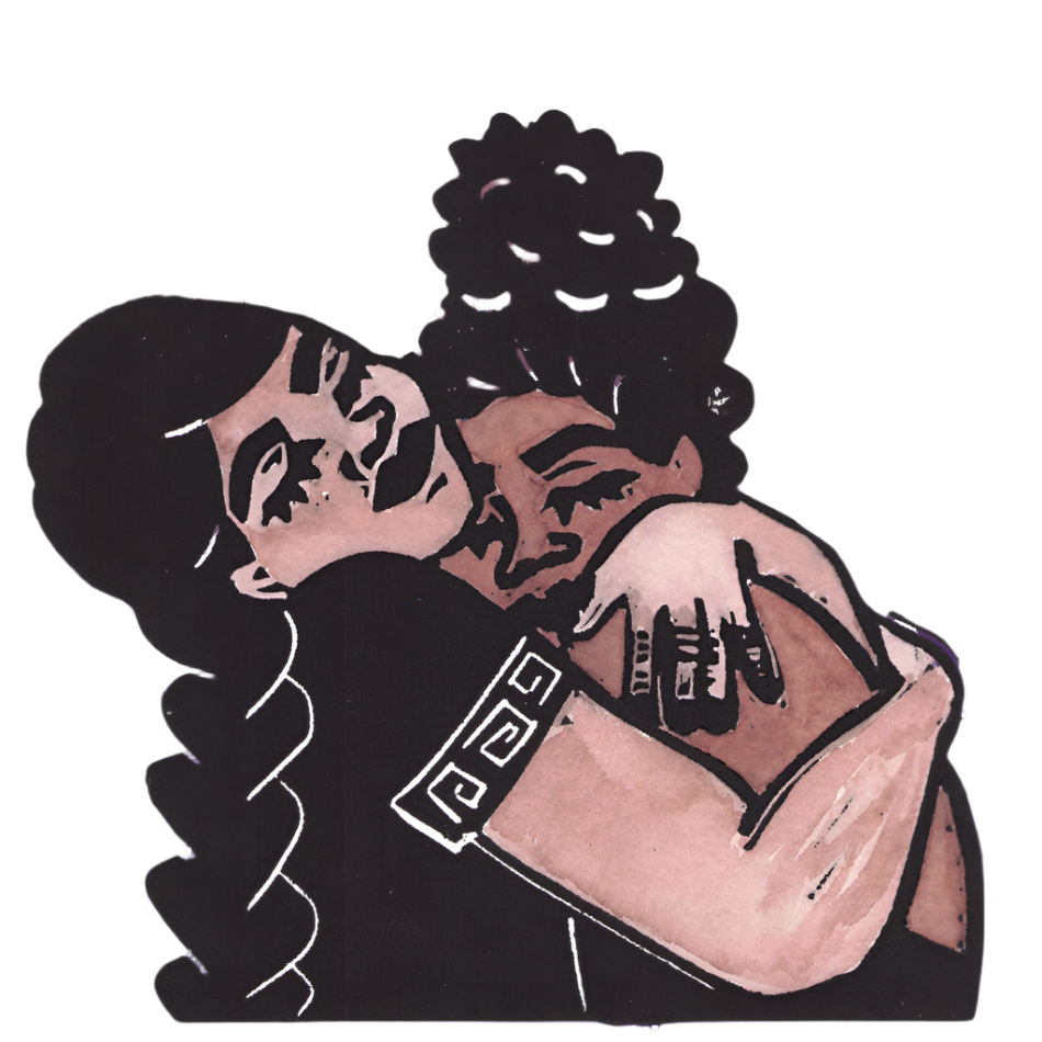Maese Art | Sticker | Hug Iridescent