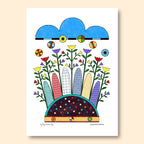 Greeting Note Cards by Fourth World Design