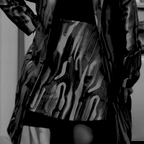 LH | Brocade A-Line Skirt | Black Asst
