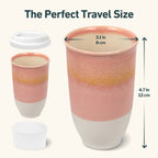 Afterglow Ceramic Travel Cup by Nova Ceramics Travel Mugs