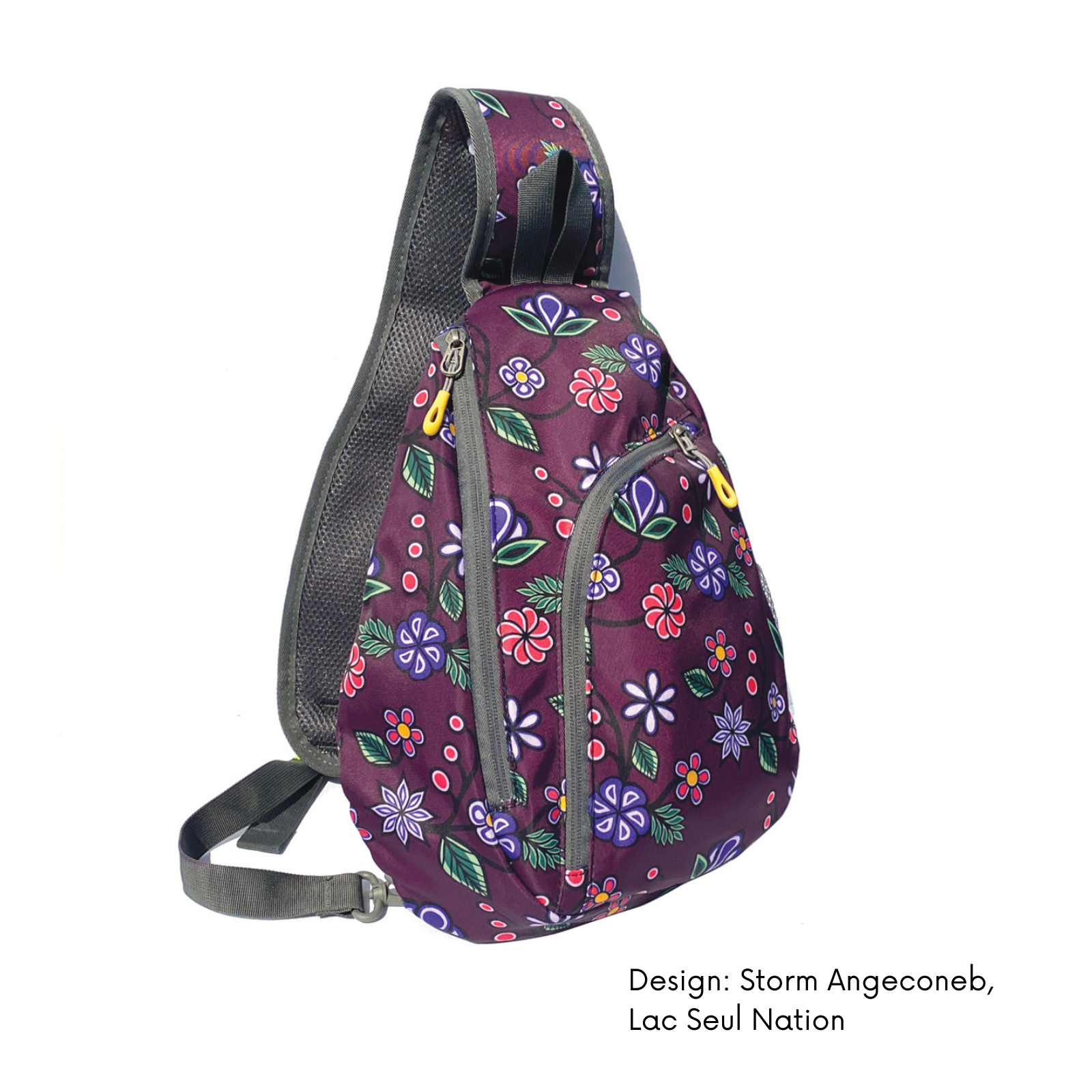 Contemporary Indigenous Design: Traditions Sling Pack by Made by Humans