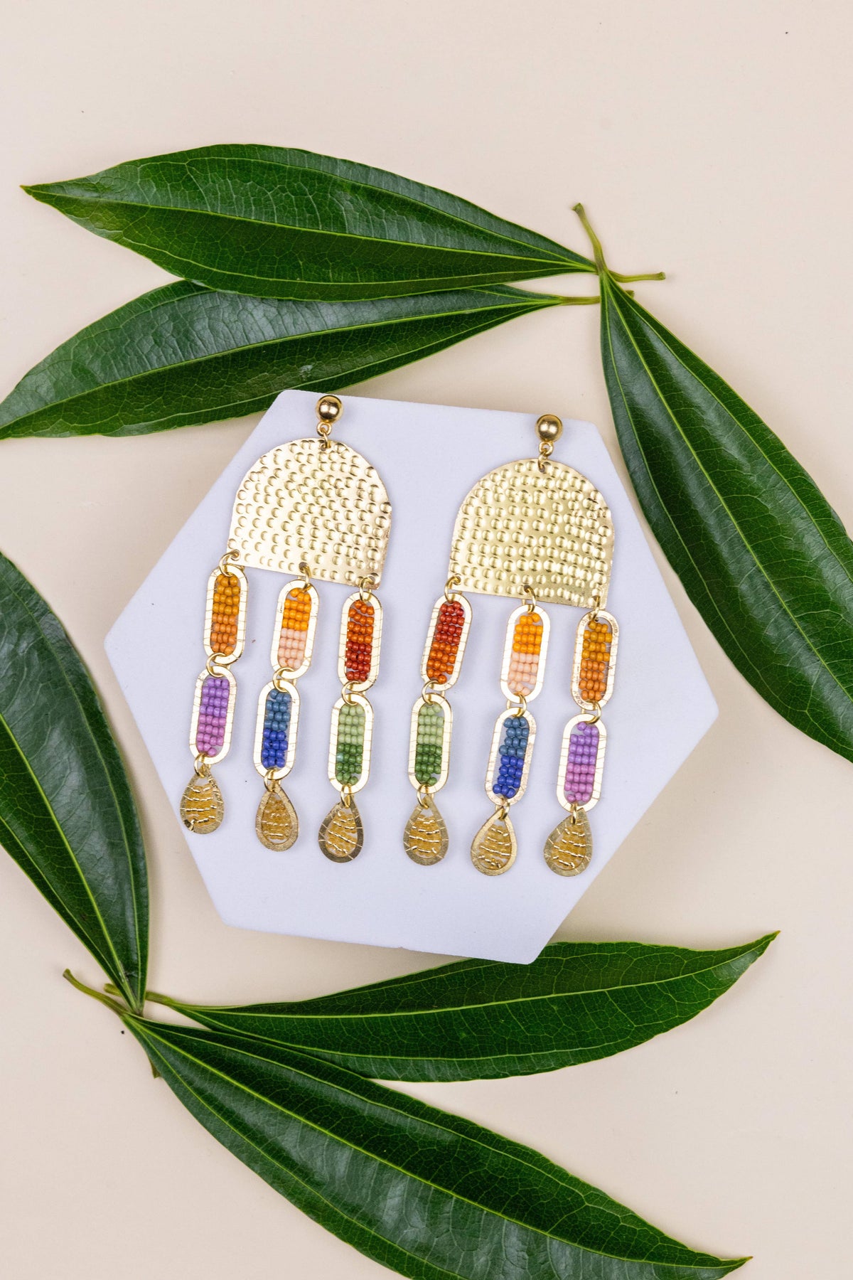 Iris Sun Earrings by Mountain Maiden