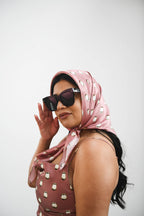Elk Ivory Silk Scarf by by Bethany Yellowtail