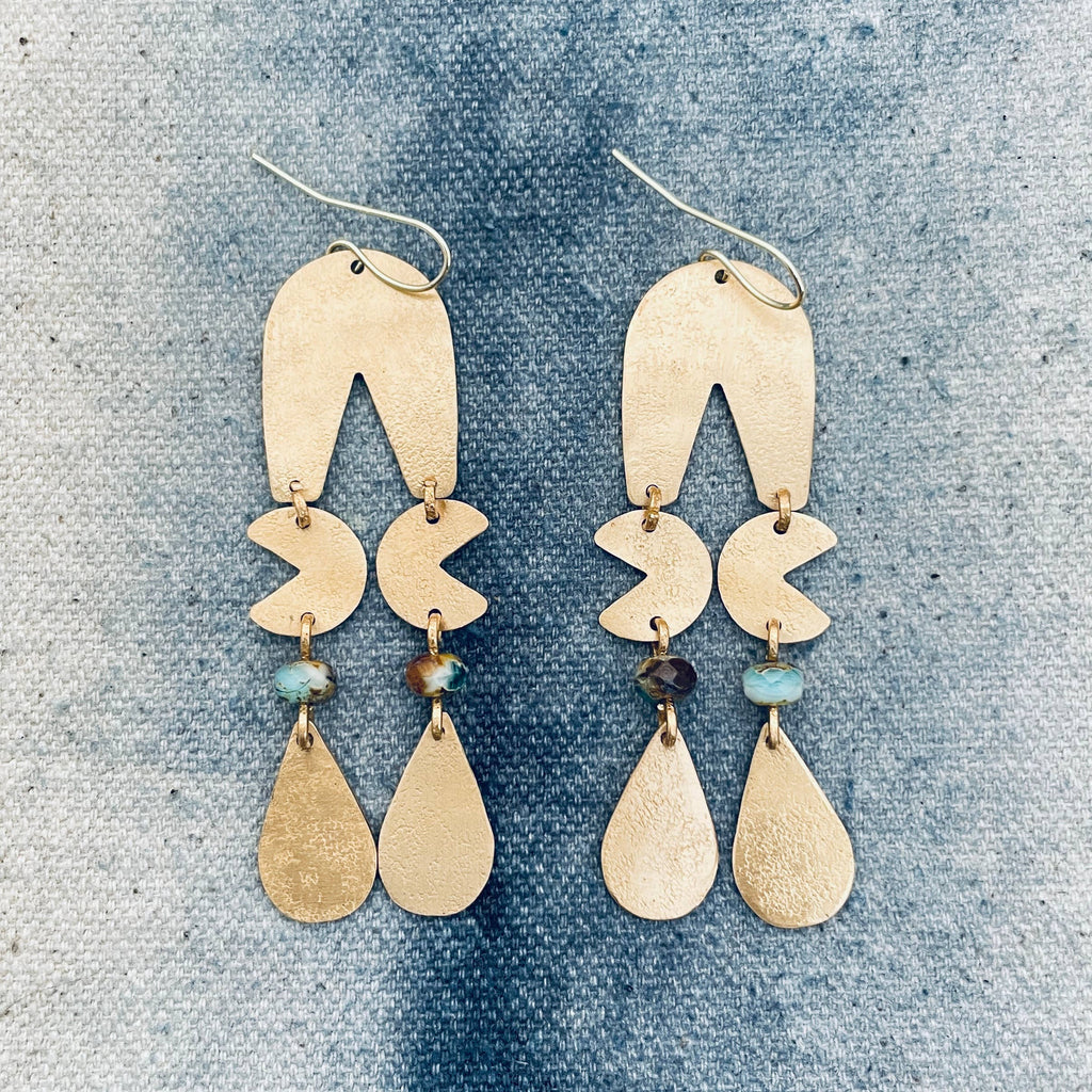 Seahorse Earrings by Gulushu