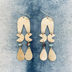 Seahorse Earrings by Gulushu