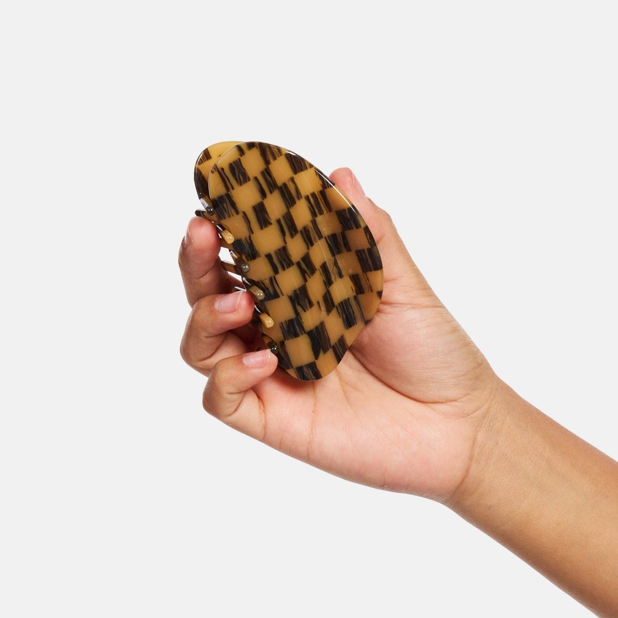 Checker Claw in Mocha by CHUNKS