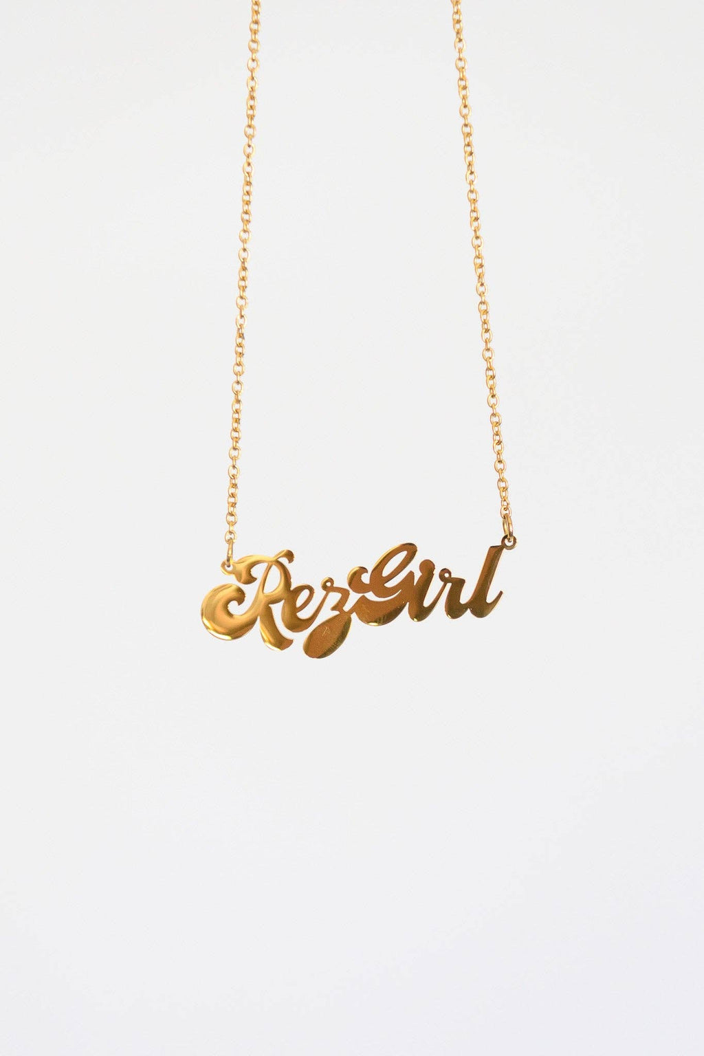 "Rez Girl" Necklace by Bethany Yellowtail