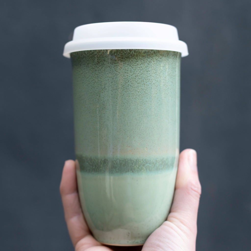 Emerald Ceramic Travel Mug by Nova Ceramics Travel Mugs