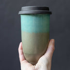 Aurora Ceramic Travel Cup 16oz | Reusable Coffee Tumbler by Nova Ceramics Travel Mugs